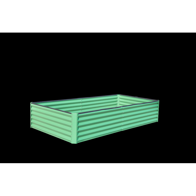 Raised Garden Bed, Outdoor Planter Garden Box For Gardening Vegetables, Fruits, Flowers, 11.81" H x 70.87" W x 35.43" D