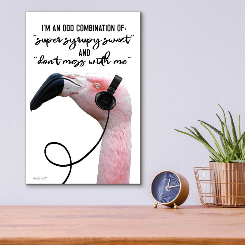 'I'm an Odd Combination' by Cindy Jacobs, Acrylic Glass Wall Art, 16" H x 12" W x 0.13" D