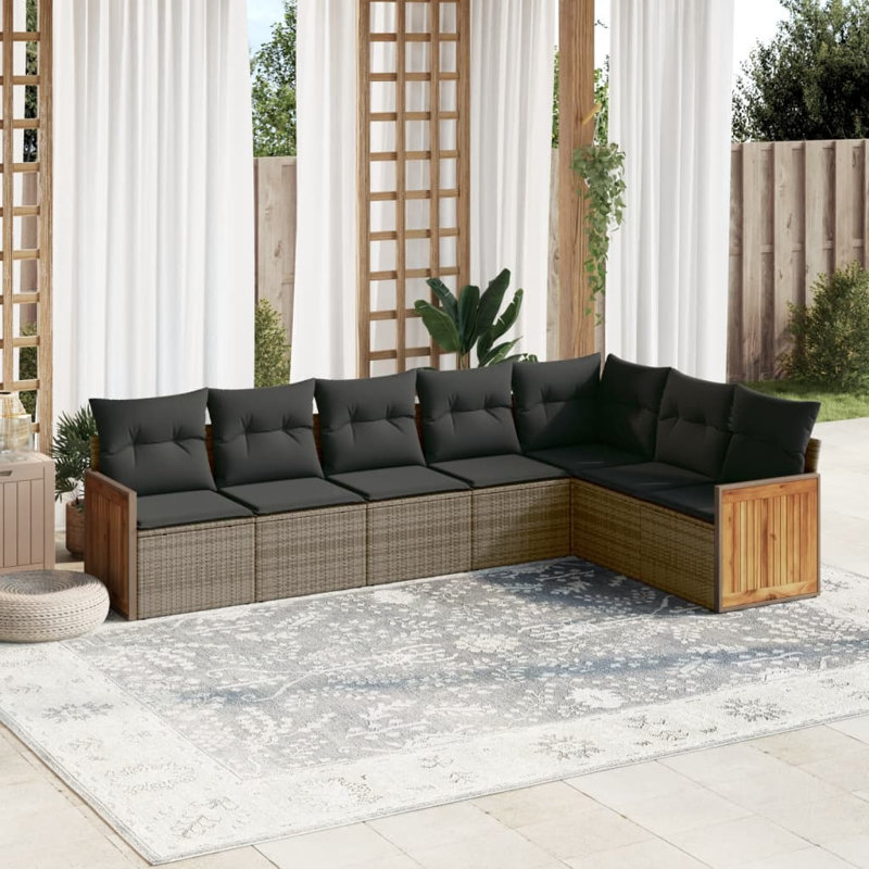 Ensemble de canapé de jardin Vidaxl