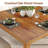 Square Wood Dining Table for 4-1976310086