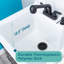 Ensemble de meuble-lavabo simple 25 po Hameed-1779480289