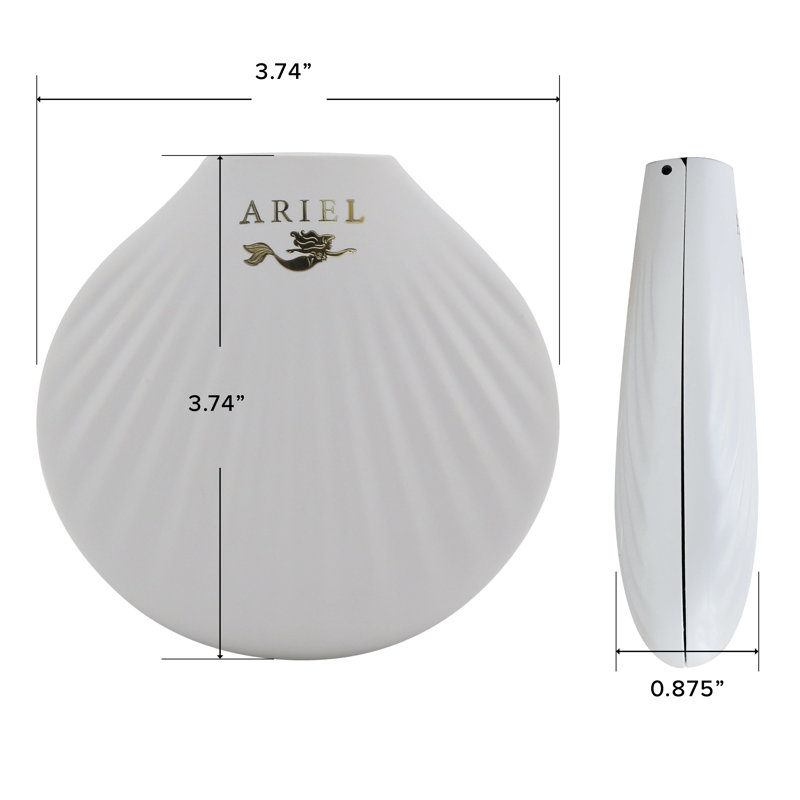 Miroir de maquillage Ariel Seashell