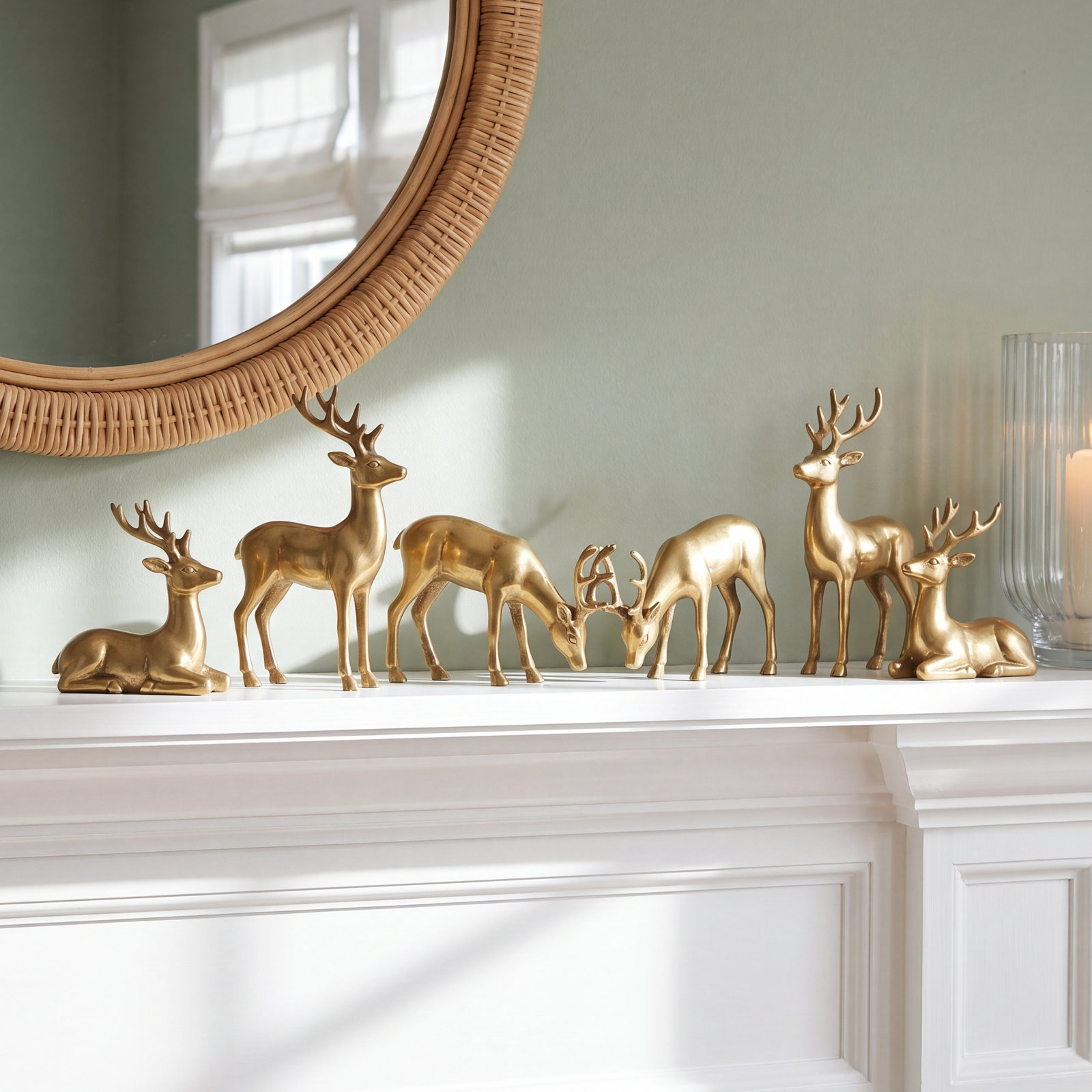Decorative Holiday Figurine Set