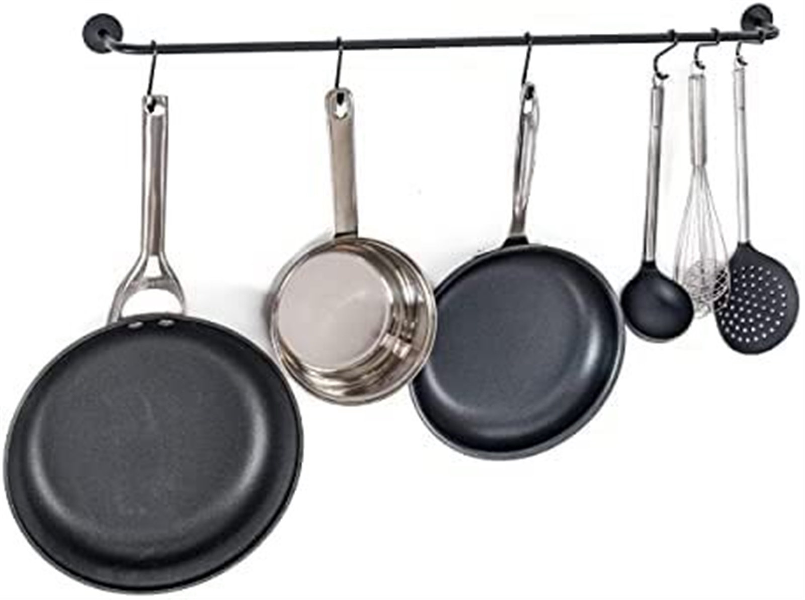 Prep & Savour S'Hook Wal Mounted Pot Rack | Wayfair