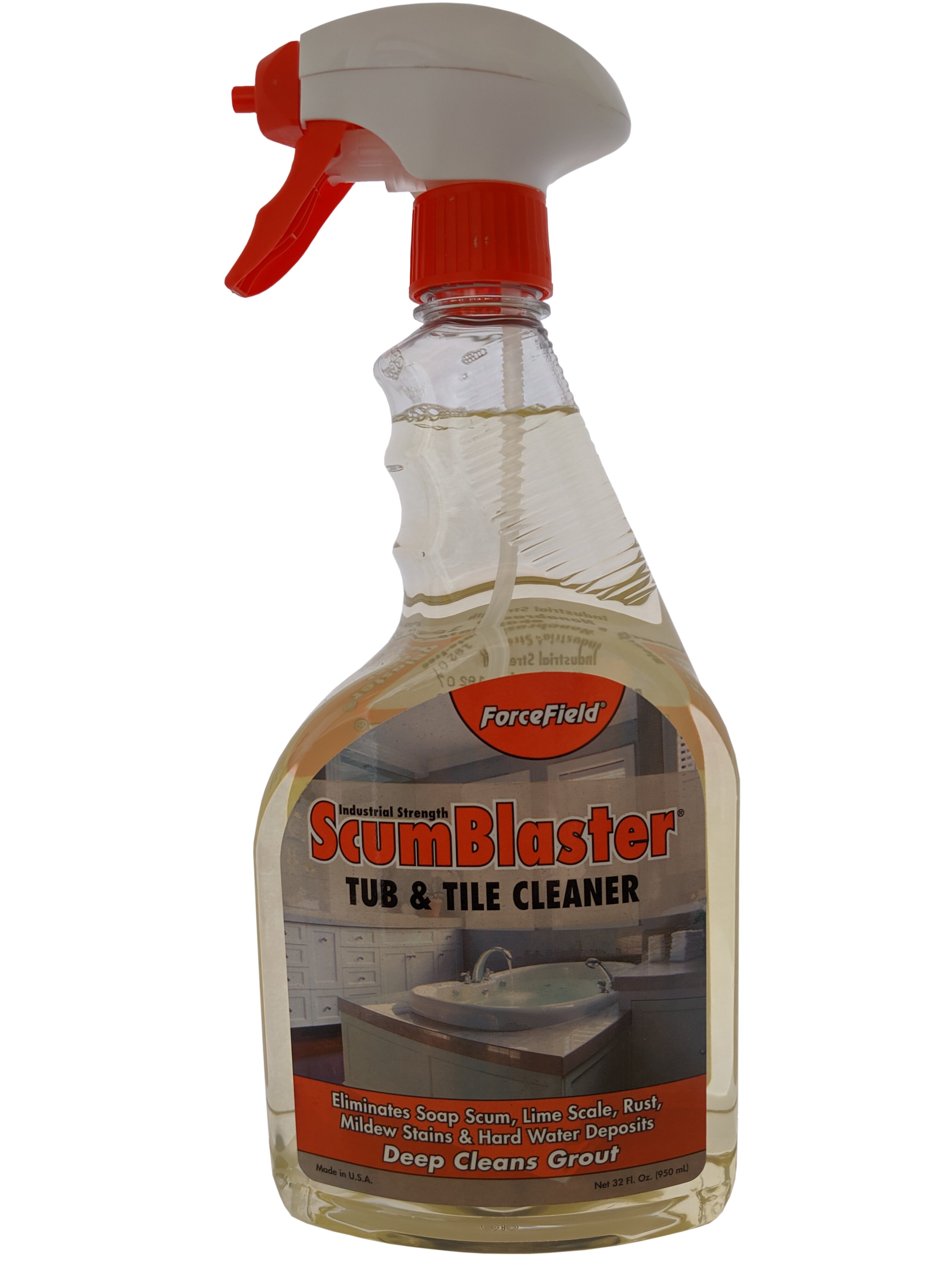 Shield Industries Forcefield Scumblaster Tub and Tile Cleaner & Reviews