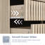 Commode 6 tiroirs Grille Style