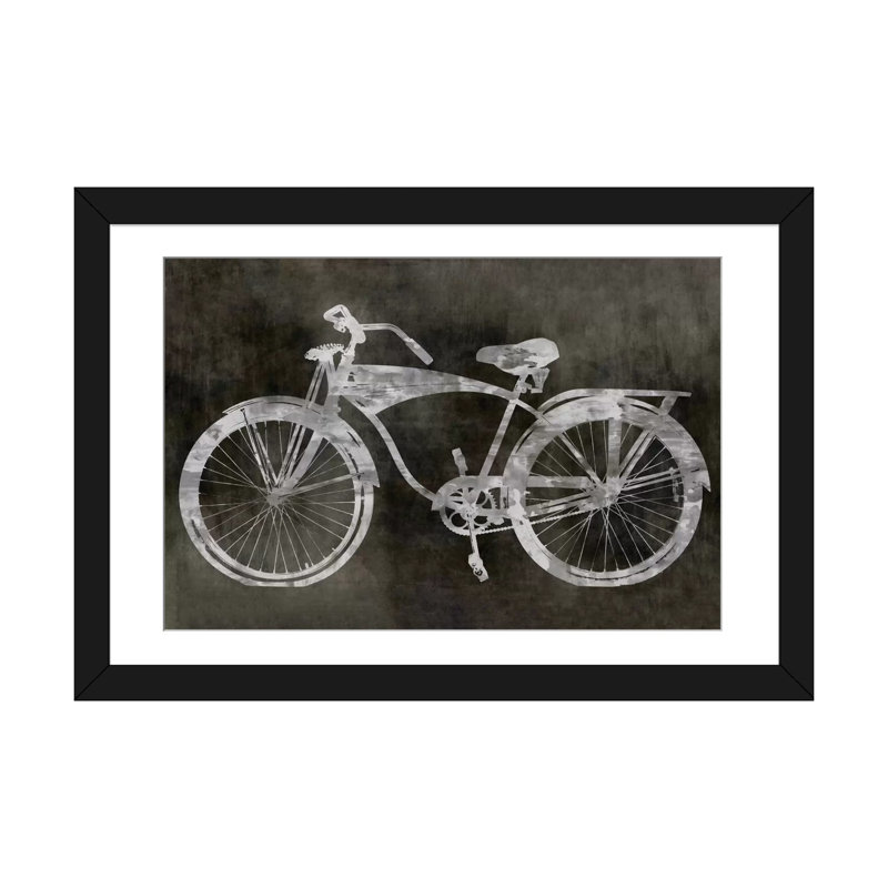 « cruiser ii », impression sur toile, Papier d'art encadré noir, H 24 po x l 32 po x P 1 po, Blanc
