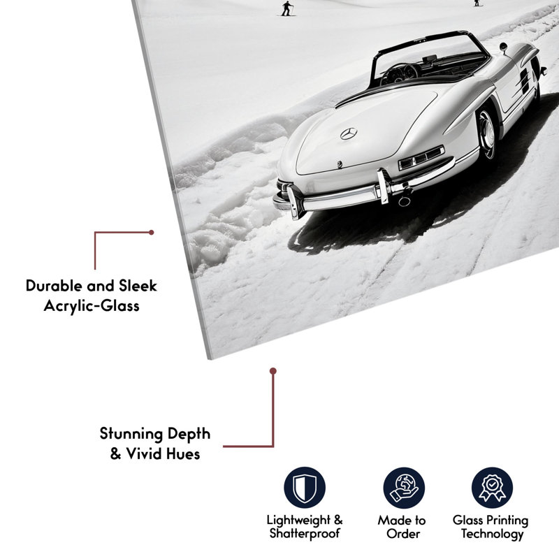 «Chrome and Frost Acrylique Print Fashion Art Prints» par Notoriart, H 24 po x l 16 po