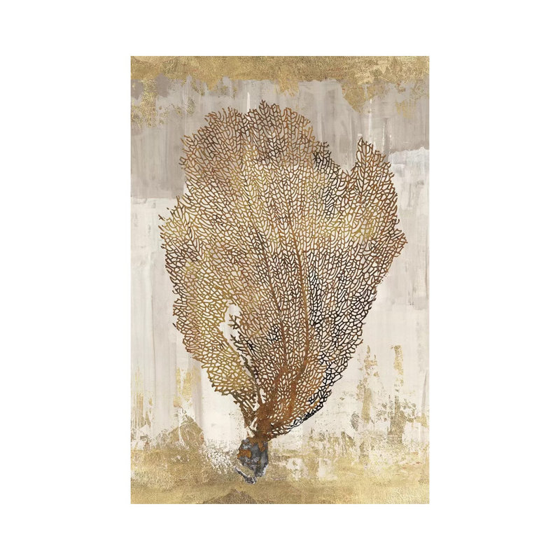 Coral Splendor III by Aimee Wilson - Wrapped Canvas Painting, 66.04 cm H x 45.72 cm W x 1.91 cm D