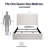 Caron Upholstered Wingback Bed, Boxspring Required-782090835
