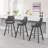 Swivel Linen Upholstered Bar Stool with High Back (Set of 3)-1084916174-1084916211-1084916208