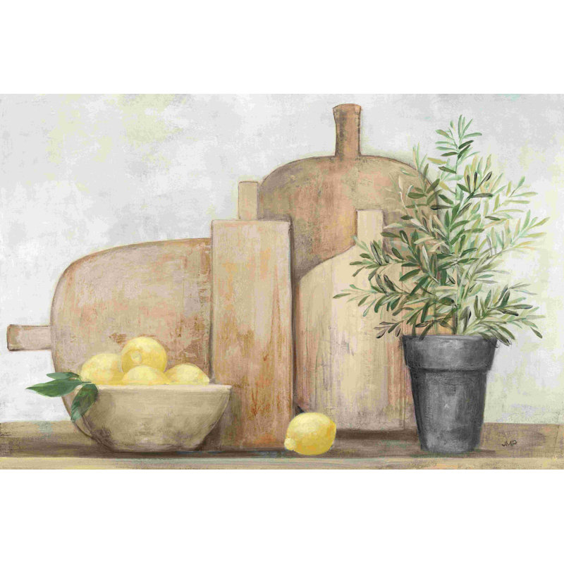 " Rustic Kitchen " Painting Print, 24" H x 36" W, Frameless Print, No Frame