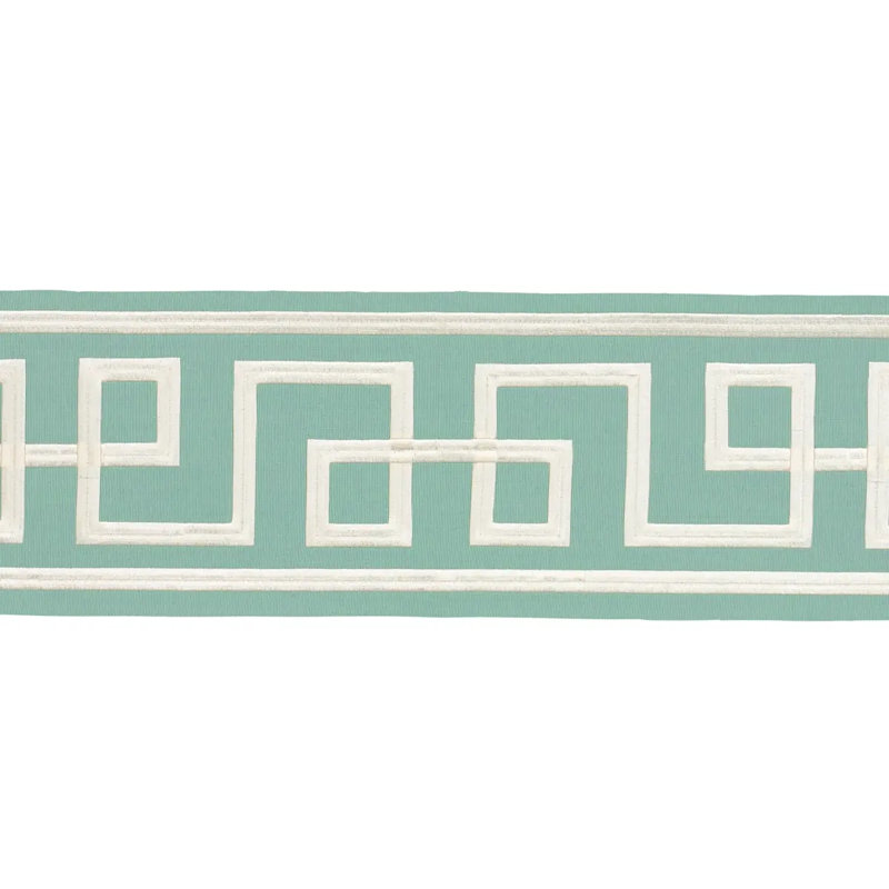Ruban octave de Schumacher x Mary Mcdonald, Aqua marine