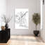 Art mural abstrait contemporain Blues-129476219