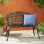 Banc de patio en aluminium