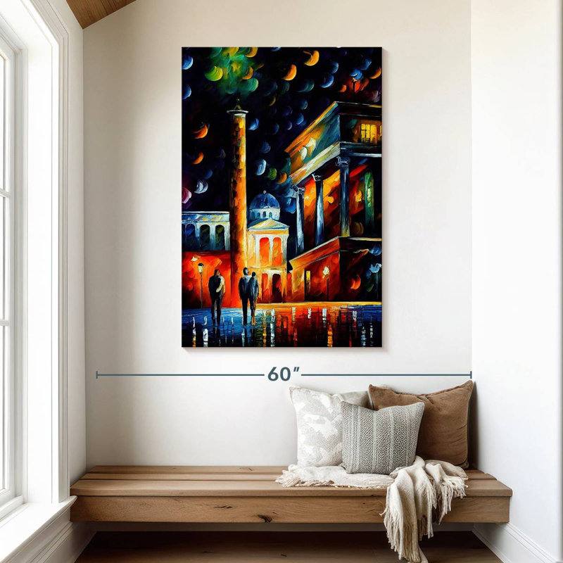 Aime Athens Night II, 48" H x 32" W