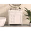 30-Inch Bathroom Vanity with Top Sink, Modern Bathroom Storage Cabinet with 2 Drawers & Tip-Out Drawer-111123949