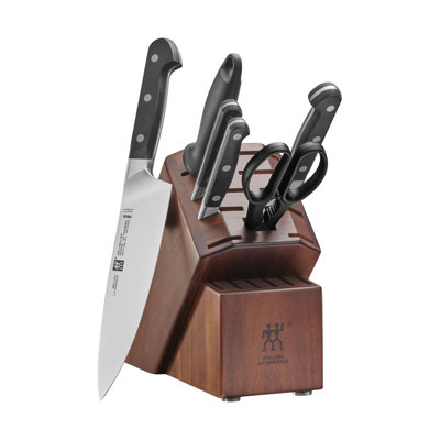 ZWILLING Pro 7-Piece Knife Block Set