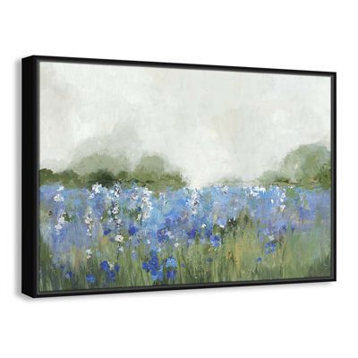 Meadows Bluebels Field "Meadows Bluebells Field" Print