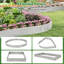 Ensemble de 6 bordures de jardin en métal galvanisé 20 pi
