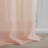 Floral Embellished Cuff Tab Top Solid Curtain Panel(Only 1 Pc Panel)-931888613