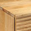Armoire de chevet en bois de manguier brun vidaXL 19,7 x 13,0 x 23,6 po