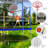 Sapphome Round Backyard Trampoline with Safety Enclosure-92906122