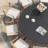 10-Person Round Patio Dining Set With Cushioned Rattan Stackable Chairs-1239124335