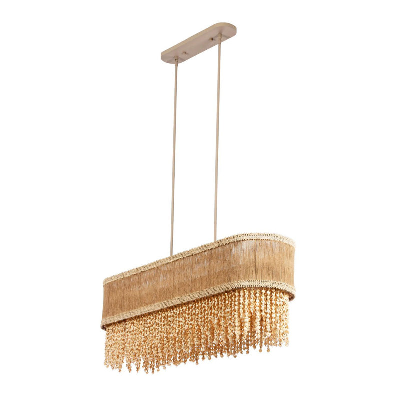 Naturale 7 LT Jute Linear Pendant Kalco