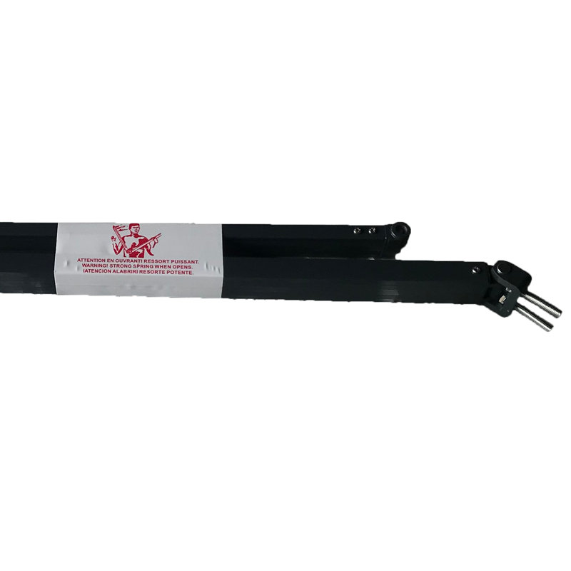 ALEKO Black Aluminum Hardware for Awning, 3.1" H x 4" W x 52" D
