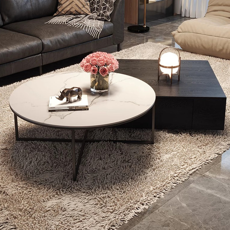 Ensemble de tables basses Luxury Square, H 15,7 po x L 31,5 po x l 31,5 po