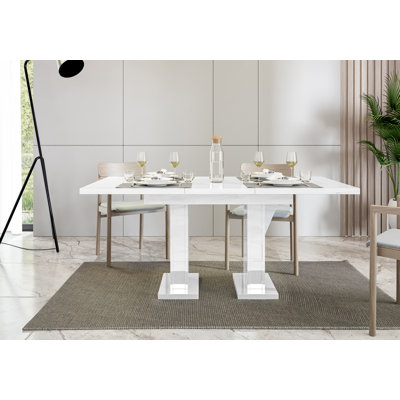Helme 160 cm Extendable Rectangular Dining Table