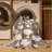 Washable Mixed Shell Mosaic Coastal Area Rug-73922554