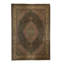 Hand-Knotted High-Quality Green and Beige Area Rug