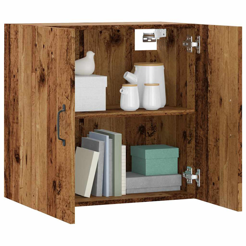 Kaiceon 2 - Door Standard Accent Cabinet, Old Wood
