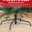 6ft Lighted Artificial Spruce Christmas Tree