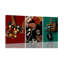 3Pcs Black Woman Wall Art Fashion African American Women Wall Decor Posters Abstract Billiards Lucky Black 8 Canvas Painting Pictures Prints For Bedroom Living Room Framed 16x24 Inch-1587552550
