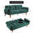 Arnbert 75.39'' Upholstered Convertible Sofa-1681329169
