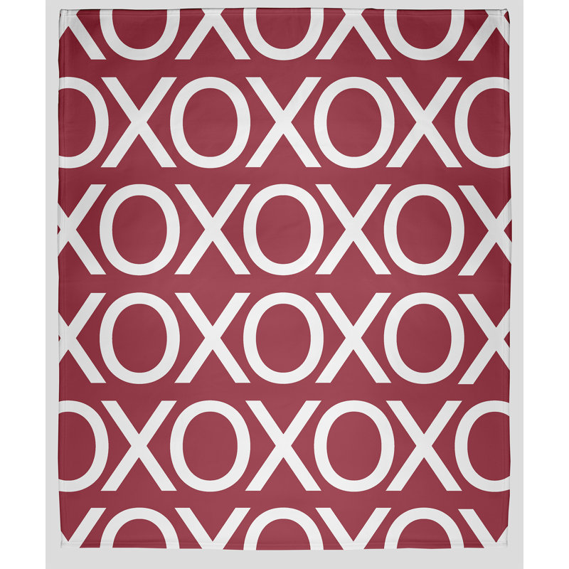 Billiot Throw Blanket, W152 x L203cm, Red