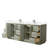 Strada 84'' Double Bathroom Vanity with Quartz Top-92723792-92723790-98213389