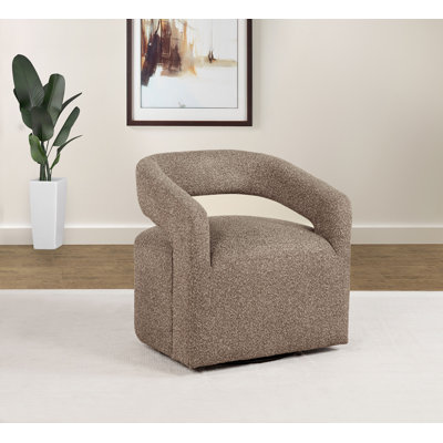 Fauteuil d'appoint pivotant Westhill Boucle Rocky Road