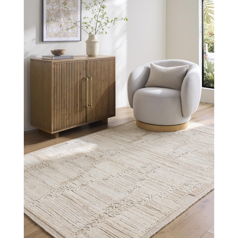 Tiliyah Handmade Rug, Rectangle 5' x 7'6"
