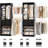 Closet System with 4 Wooden Drawers and Shoe Racks-407859343
