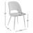 Alexavia 18'' H Velvet Upholstered Metal Side Chair-56719491