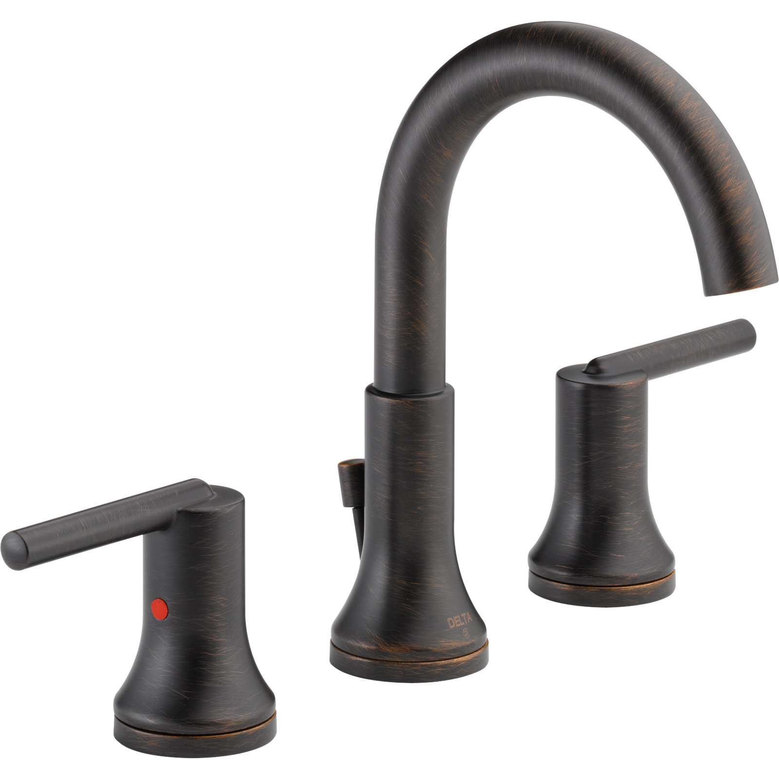 Trinsic Widespread Bathroom Faucet with Drain, Venetian Bronze
