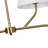 Aeris 37" W 4-Light Shaded Pendant with Burlap Liner