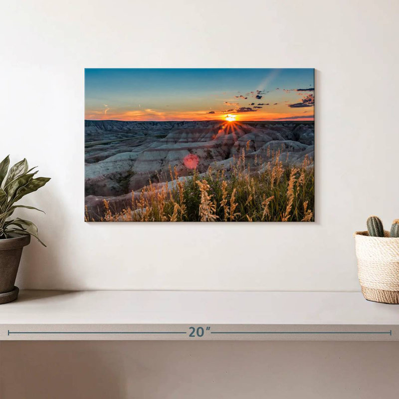 Badlands National Park, 8" H x 12" W