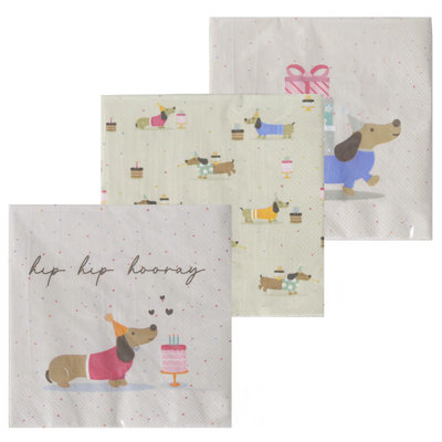Serviettes de table jetables pour 60 personnes