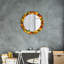 Huldar Glass Flat Wall Mirror