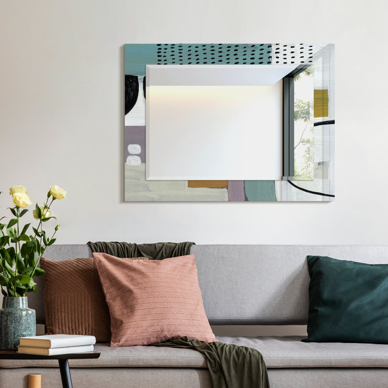 Miroir biseauté Zold, 40 po x 30 po